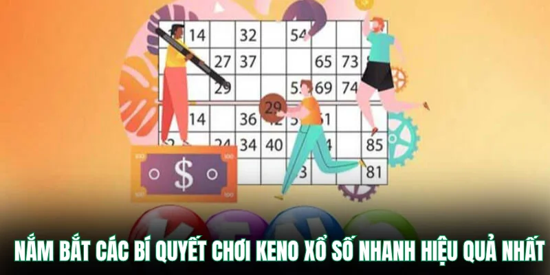 Nắm bắt các bí quyết chơi Keno xổ số nhanh hiệu quả nhất