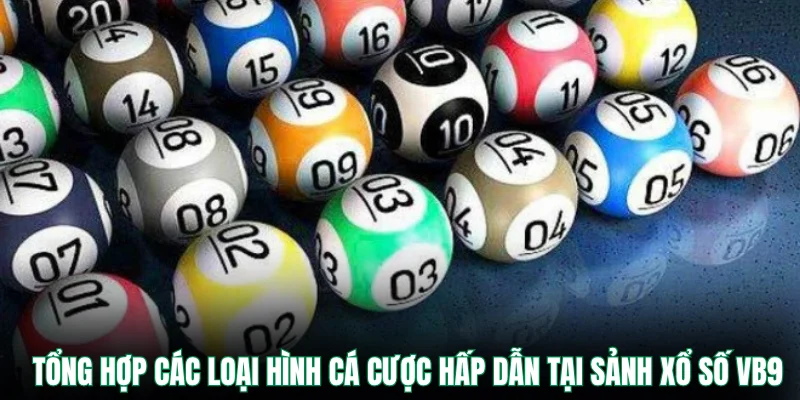 Tổng hợp các loại hình cá cược hấp dẫn tại sảnh xổ số VB9